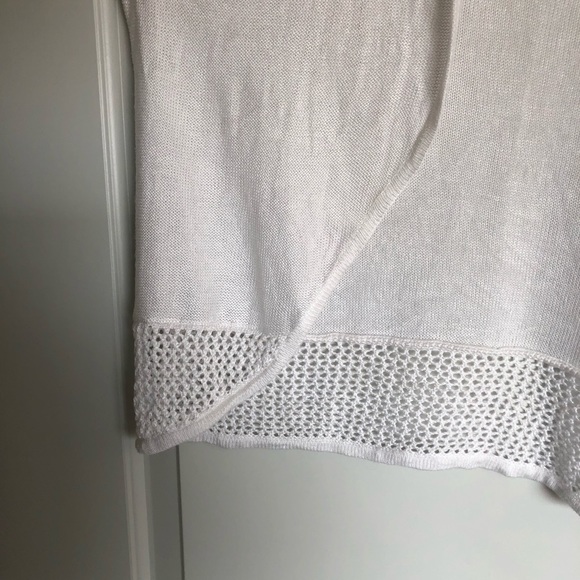 Short Sleeved Open Knit Cardigan - Picture 6 of 11